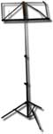 Black music stand