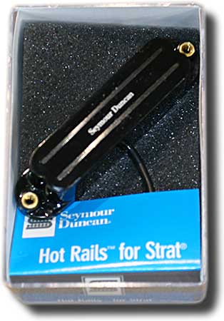 Seymour Duncan SHR-1B Hot Rails for Strat - Black