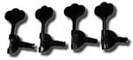 Gotoh Bass tuners 4 in line Vintage Bass Style Black