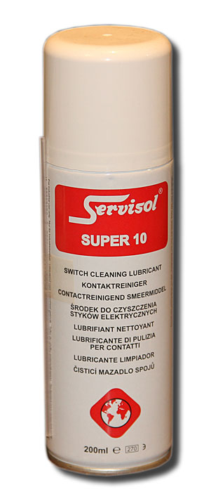 Servisol contact/switch cleaner