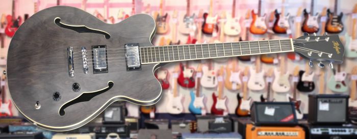 Hofner Verythin Black Stain