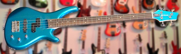 Chord CCB90 Bass Guitar Metallic Blue