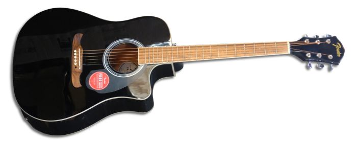 Fender FA-125CE Electro Acoustic Guitar Black
